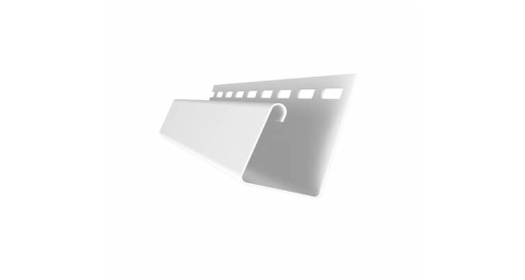 Профиль универсальный J 7/8'' Grand Line Decor Classic, белый (3.0м)