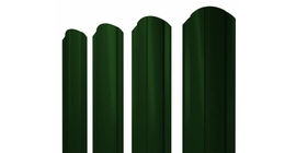 Штакетник Круглый фигурный 0.5 Satin RAL 6005 зеленый мох