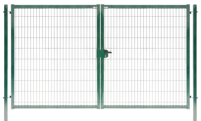 Ворота Medium New Lock 1.53х4.0 RAL 6005