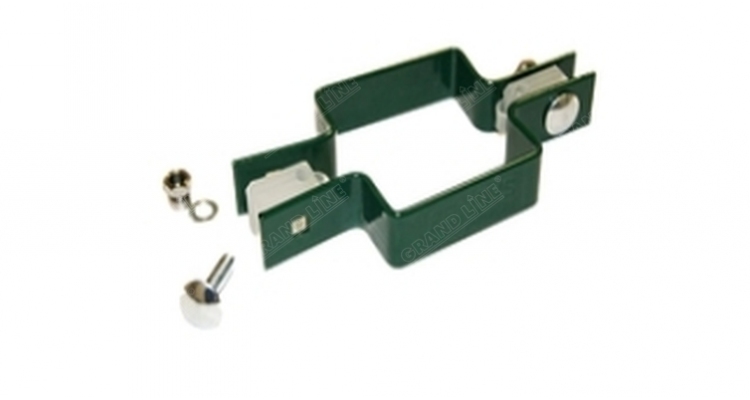Крепление хомут 80х80 RAL 6005