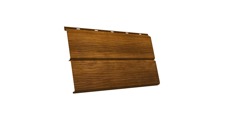 ЭкоБрус 3D 0,345 GL 0.45 Print-Double Elite с пленкой Golden Wood