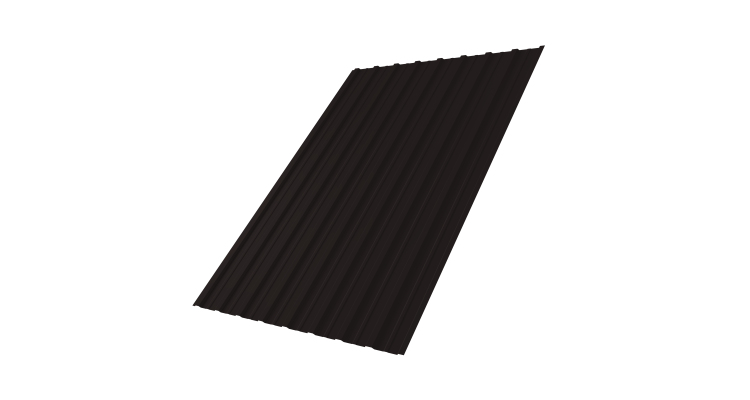 Профнастил С10A 0,5 Drap RAL 9005 черный