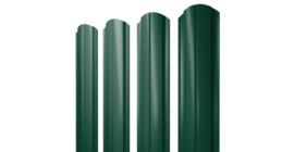 Штакетник Полукруглый Slim фигурный 0.45 Drap TX RAL 6005 зеленый мох