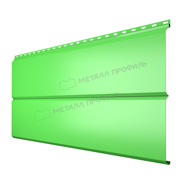 Сайдинг Металл Профиль Lбрус-XL-14х335 NormanMP (ПЭ-01-6018-0.5)