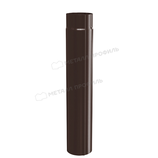 Труба водосточная Металл Профиль Foramina PUR D100х3000 RAL 8017