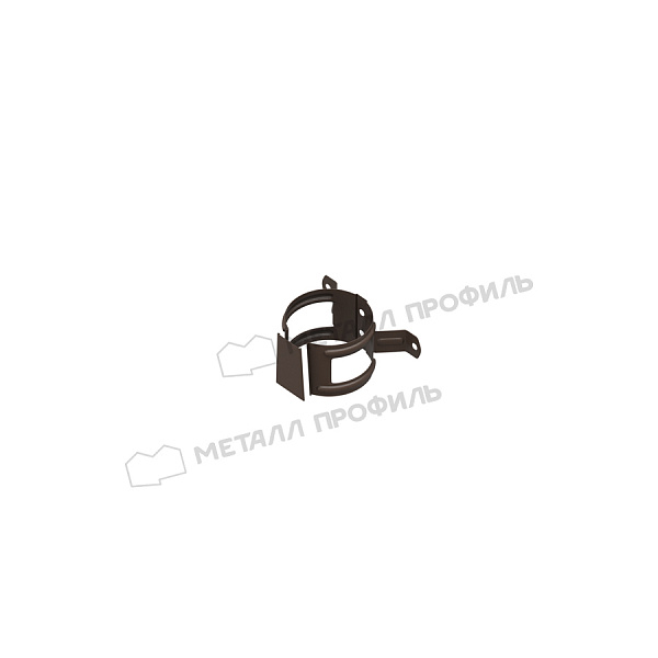 Держатель трубы (на дерево) Металл Профиль Foramina Freeze D100 DarkBrown