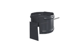 Держатель трубы (на кирпич) Металл Профиль Foramina PUR D100 RAL 7024