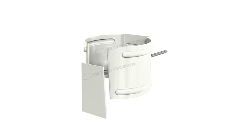 Держатель трубы (на кирпич) Металл Профиль Foramina PUR D100 RAL 9010