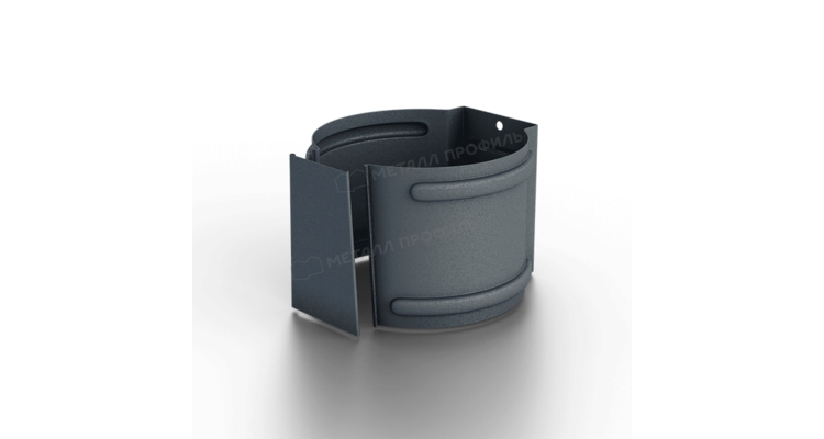 Держатель трубы (на кирпич) Металл Профиль Foramina Freeze D100 Grey