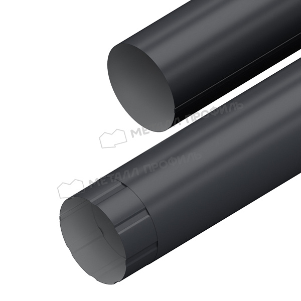 Труба водосточная Металл Профиль ПРОЕКТ D150х1000 Ral 7024