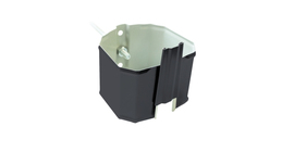 Кронштейн трубы на кирпич прямоугольный Vortex Matt RAL 7024